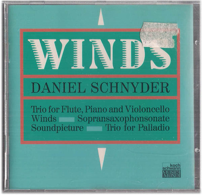 Daniel Schnyder - Winds - CD