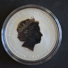 Australia 1 oz 999 hopea "Year of the horse" 2014 - pikkukuva 2