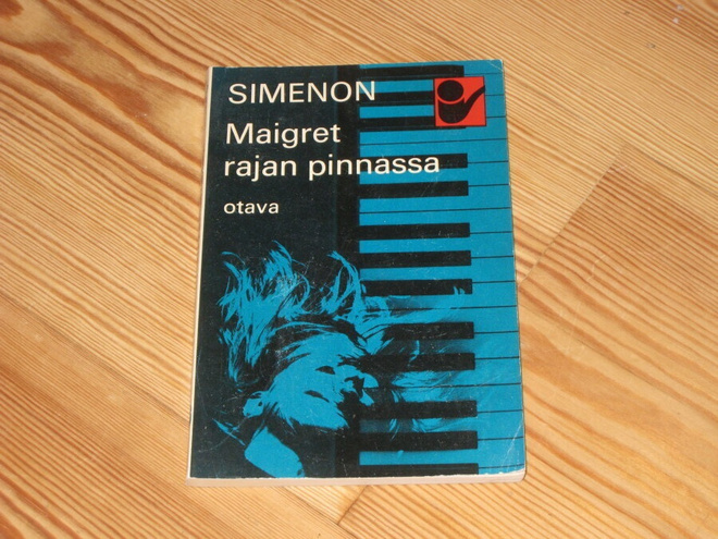 Simenon, Georges: Maigret rajan pinnassa 1.p nid. v. 1971
