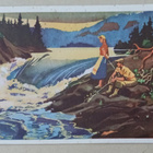 Jaatinen: Nuoripari koskella, p. 1944 - pikkukuva 1