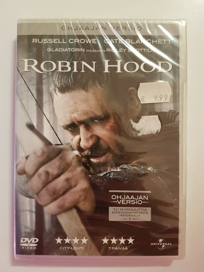 Robin Hood (Russel Crowe, UUSI) Ohjaajan versio