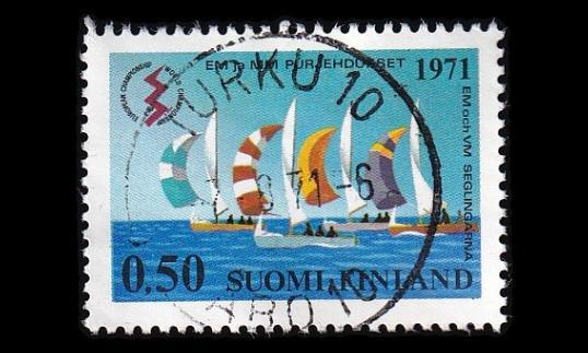695 o Purjehdus loisto Turku 7.8.71 (1971)