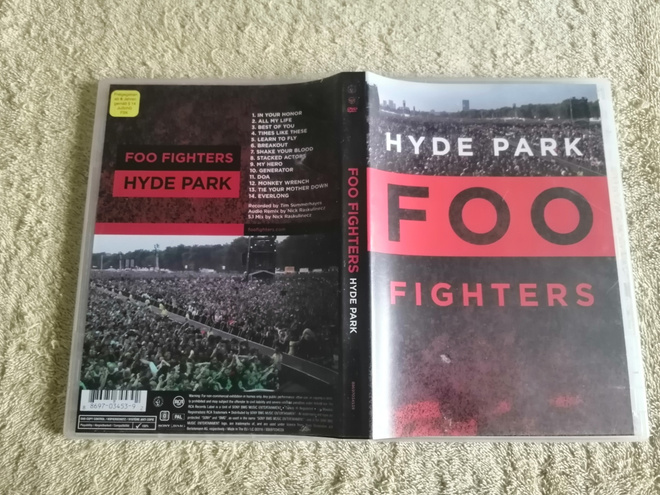 FOO FIGHTERS - Hyde Park DVD
