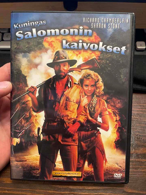 Kuningas Salomonin kaivokset (suomidvd,1985, R. Chamberlain)