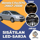 Honda City (G4) Sisätilan LED-sarja 6-osainen - pikkukuva 1