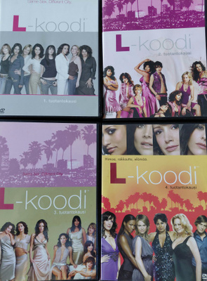 L - KOODI SARJA 1 - 4 DVD