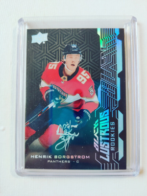 Henrik Borgström - 18-19 UD Black Lustrous Rookies Auto