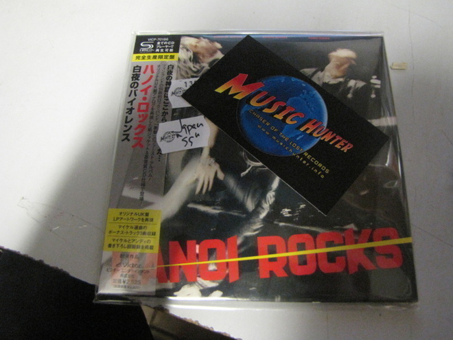HANOI ROCKS- BANGKOK SHOCKS SAIGON SHAKES CD JAPANI UUSI