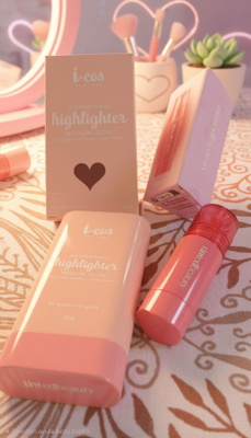I-cos ja Tinted Beauty setti