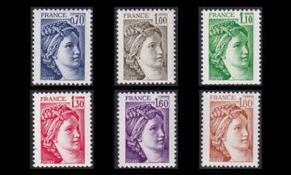 Ranska 2169-74 ** Käyttösarja Sabinerin (1979)