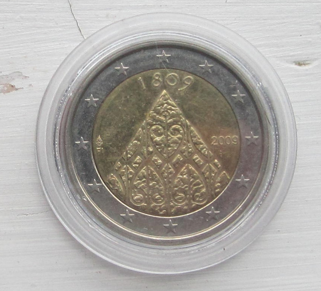 Suomi 2009 2 € - Autonomia 200 vuotta (Circ)