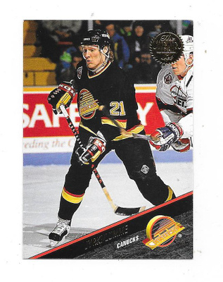 1993-94 LEAF #231 Jyrki Lumme , Vancouver Canucks
