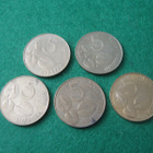 5 kpl 5 markkaa - 1993-1997 - pikkukuva 2