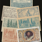 Itävalta 10, 20, 30, 50, 2x70, 90 Heller, Pram 1920 - pikkukuva 1