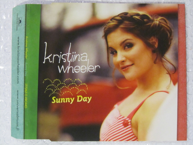 Kristiina Wheeler • Sunny Day PROMO CDr-Single