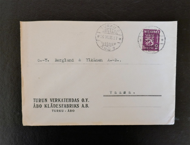 FIRMAKUORI Turun Verkatehdas O.Y.