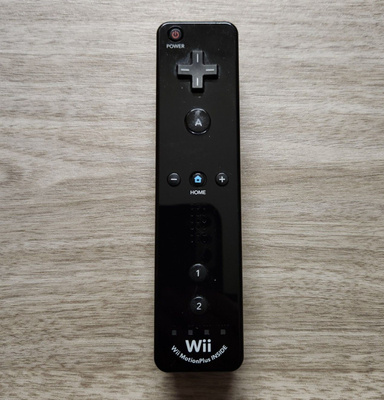 Nintendo Wii MotionPlus Ohjain Musta Alkuperäinen