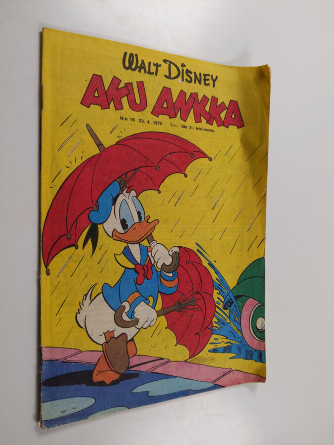 Walt Disney : Aku Ankka 16/1975
