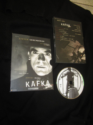 Kafka (1991) DVD Suomijulkaisu Ohjaus Steven Soderbergh