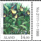 ÅL 1989 Kämmekkäkas 14,00 mk välilöpari numero ** LaPe 035 - pikkukuva 1