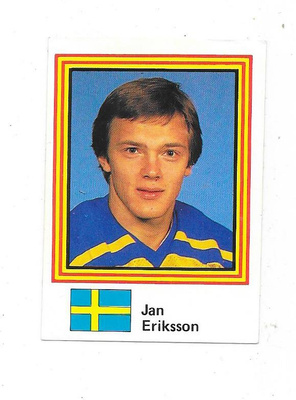 1983 SWE Semic MM-Tarra #7 Jan Eriksson , Ruotsi