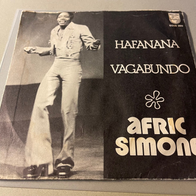 AFRIC SIMONE: Hafanana * Vagabundo * SCAN 1976
