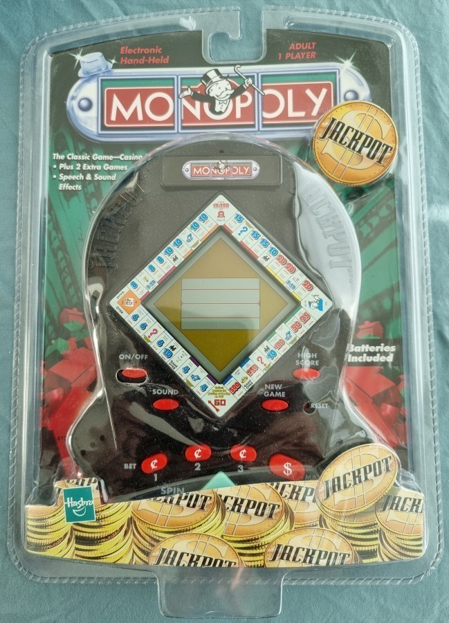 Monopoli Jackpot - avaamaton yksin pelattava vuodelta 1999