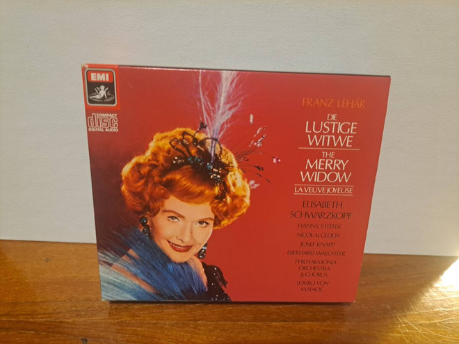 Lehar:Die Lustige Witweetc-Schwarzkopf,Von Matacic....2CDBox
