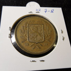 20 mk 1938 Alumiinipronssia Rahakehyksessä Kl 7-8 Hieno - pikkukuva 2