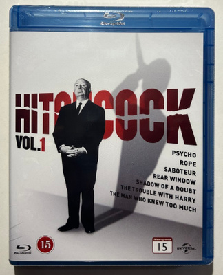 HITCHCOK Vol.1 - 7 elokuvaa - Blu-ray, uusi