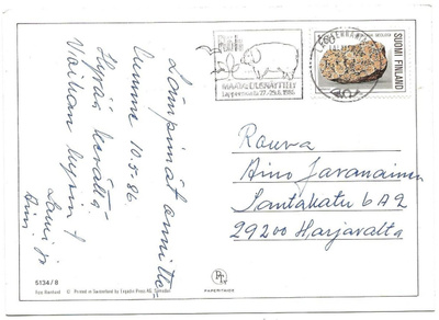 Erikoisleima No 223 Lappeenranta (1986) Röh Maatalousnäyttel