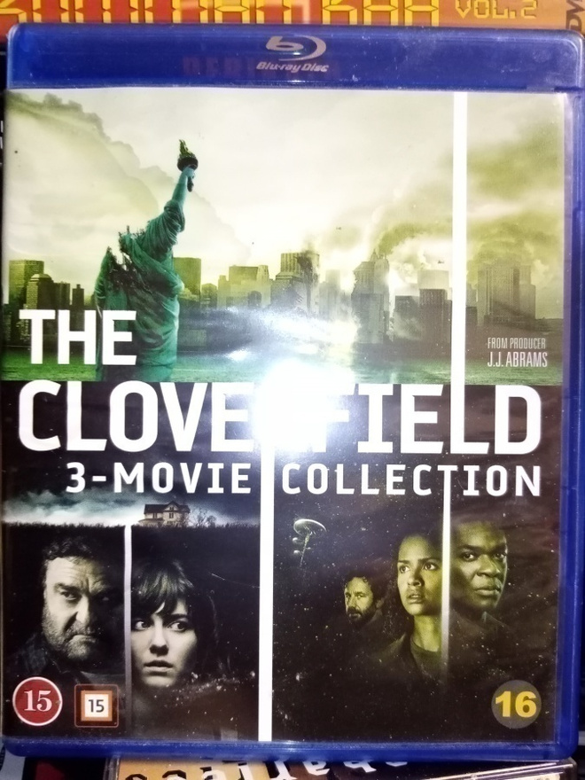 3 Blu-ray THE CLOVERFIELD 3-MOVIE COLLECTION