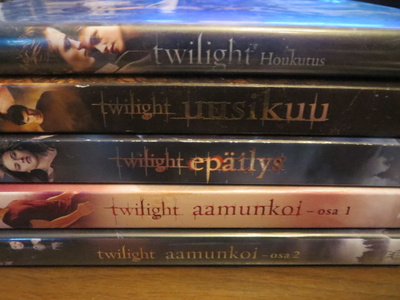 Twilight-paketti 9DVD