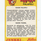 Purkkakuva Hellas NAKKE PALAPELI. Mallikuva - pikkukuva 2