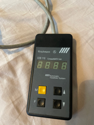 Hirschmann CEB 110 CompactMATV Unit - mittalaite / antennila
