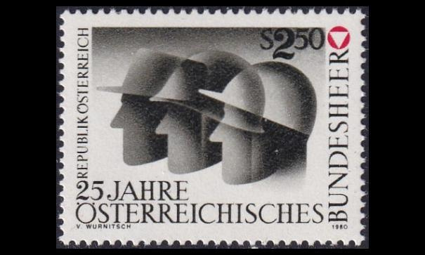 Itävalta 1659 ** Armeija 25v (1980)