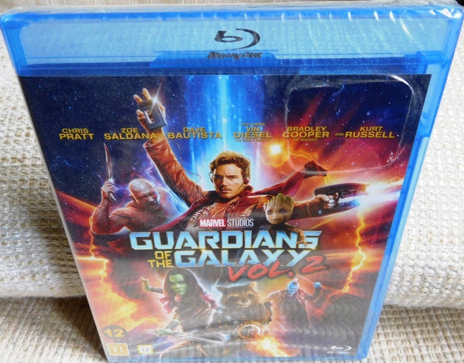 Guardians of the Galaxy vol 2 (muoveissa) Blu-ray