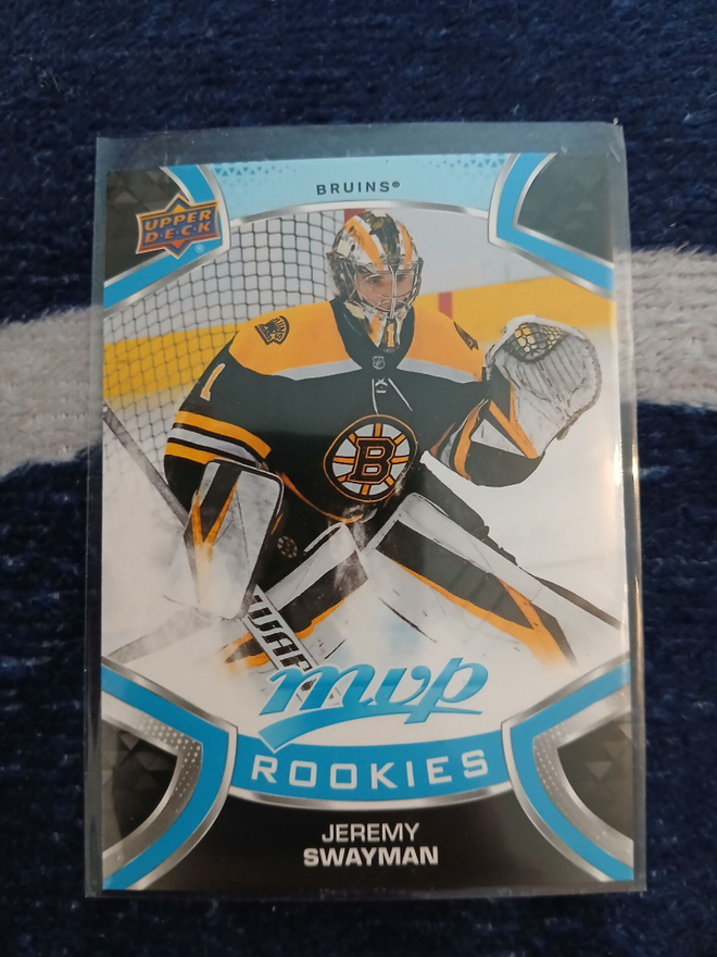 Jeremy Swayman - UD MVP rookies / Boston