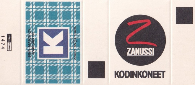 ZANUSSI kodin koneet . Aski, aihio    .  b436