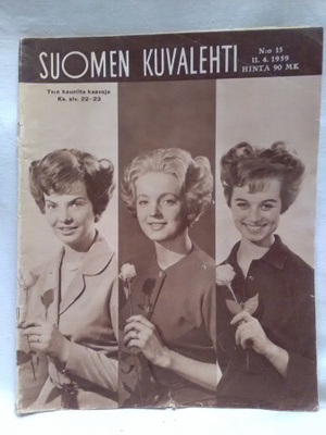 Suomen Kuvalehti N:o 15 1959 huhtikuu