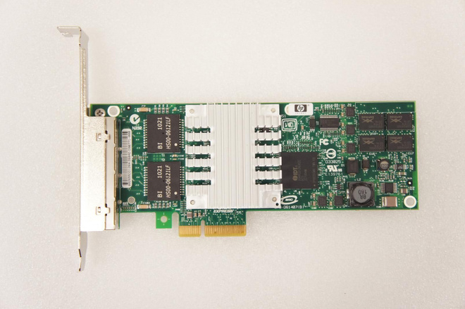 HP NC364T Quad-Port PCI-e Gigabit adapter