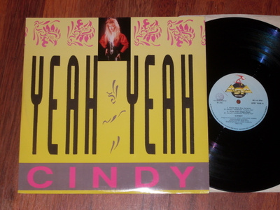 CINDY - Yeah Yeah - MAXI 12" - LP 1989 italopop EX-