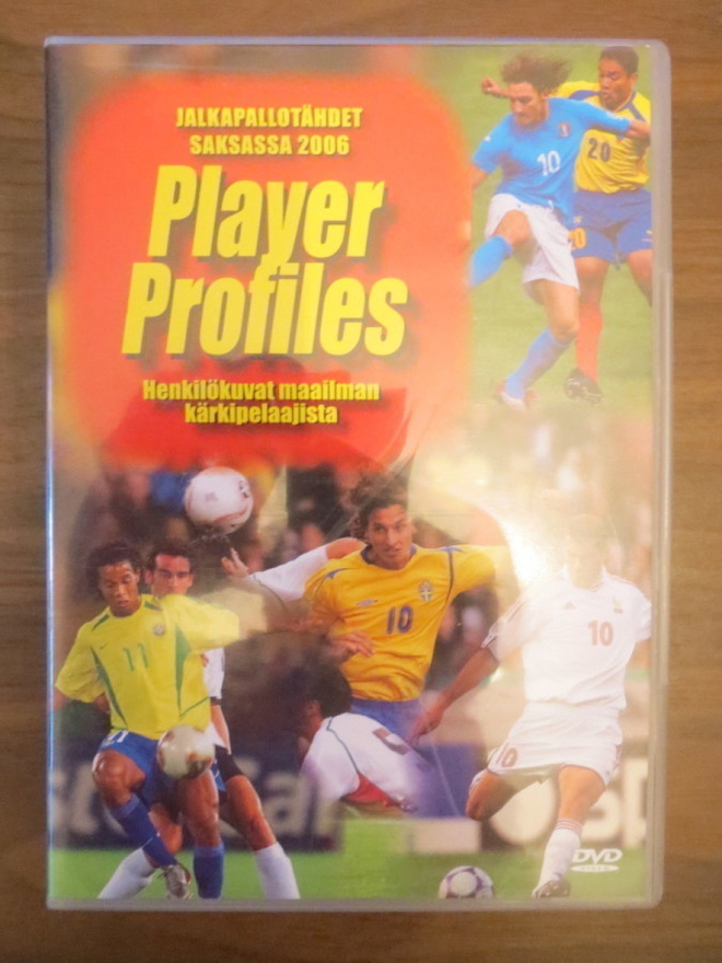 Player Profiles - jalkapallotähdet Saksassa 2006 DVD