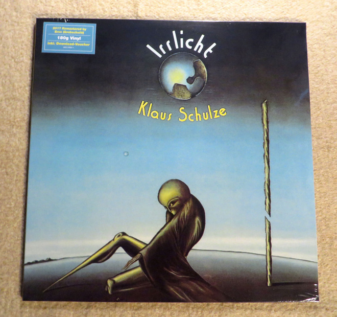KLAUS SCHULZE: Irrlicht 180g LP (2017 remast) + Download