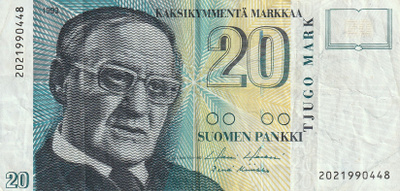 Suomi 20 markkaa 1993 2021990448 kl 7