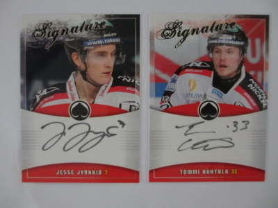 Tommi Huhtala Ässät Signature Cardset 2010-11