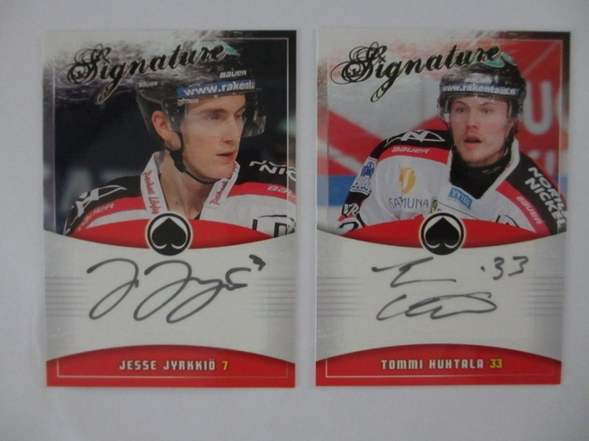 Tommi Huhtala Ässät Signature Cardset 2010-11