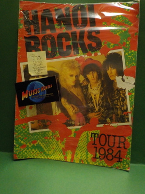 HANOI ROCKS - TOUR 1984 KIERTUEKIRJA