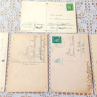 5 vanhaa pääsiäiskorttia (3 signeerattua) - pikkukuva 2