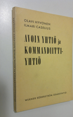 Olavi Hyvönen : Avoin yhtiö ja kommandiittiyhtiö